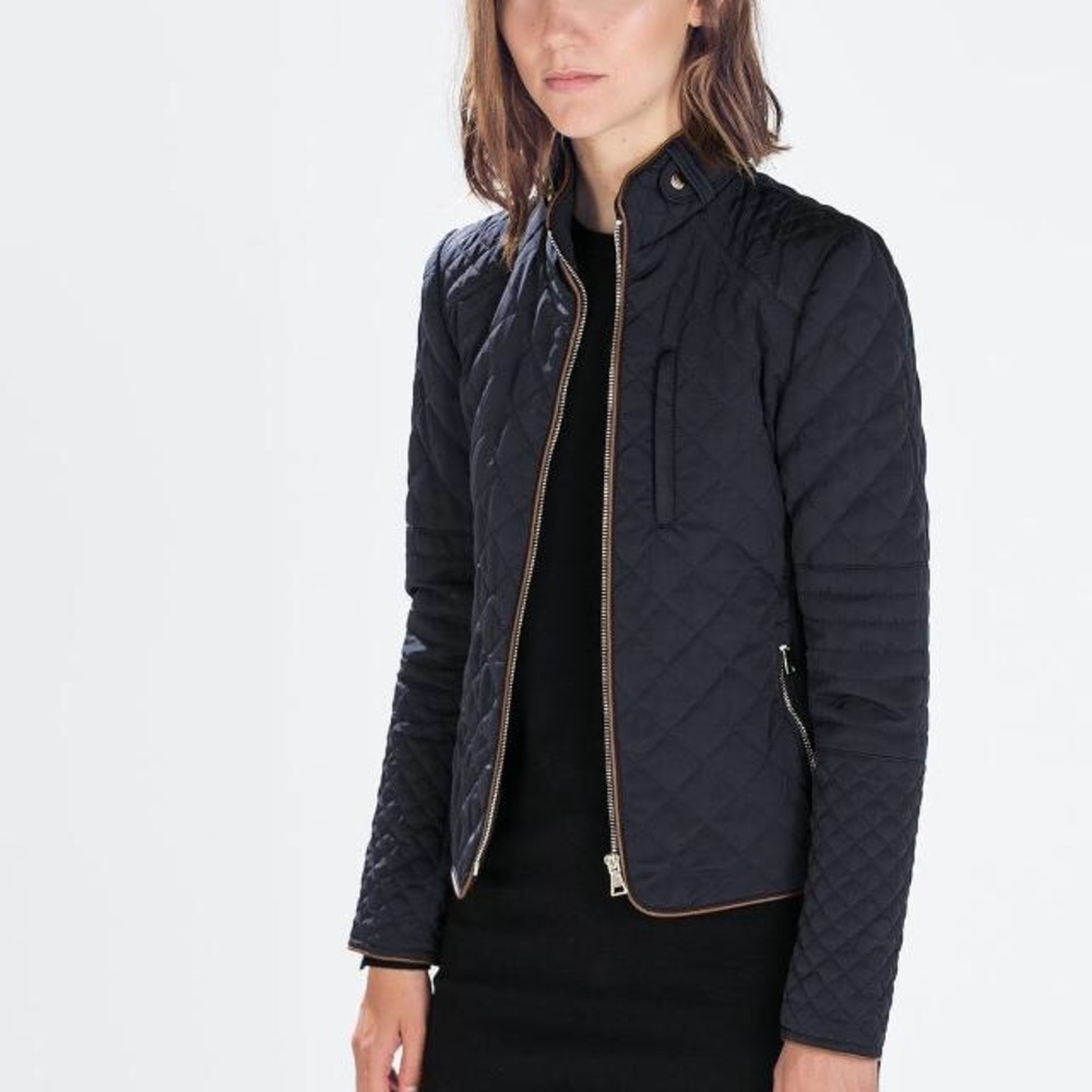 Zara quilted coat